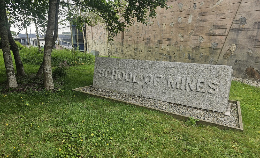 The Camborne School of Mines is in Penryn, in Cornwall, UK