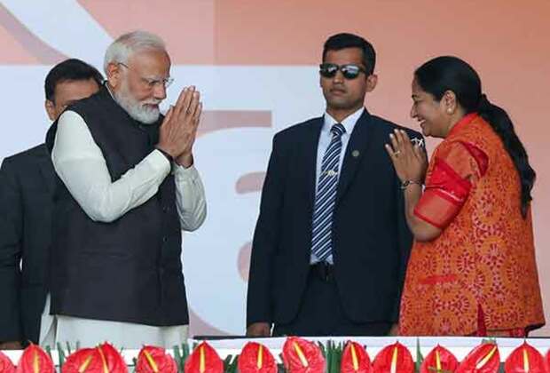 PM Modi congratulates Rekha Gupta on taking oath as Delhi CM