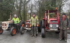 Trio to drive vintage tractors from John O'Groats to Land's End for charity