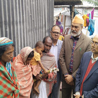 Bangladesh: Hindu Mahajot visits lynching victim's family in Mymensingh, seeks justice, extends support