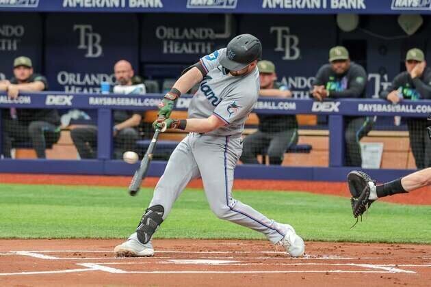 Marlins' 8-run 10th snaps Rays' home winning streak
