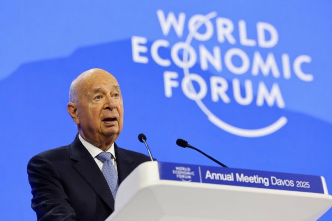 Klaus Schwab deja el Foro Econmico Mundial  - Diario Financiero