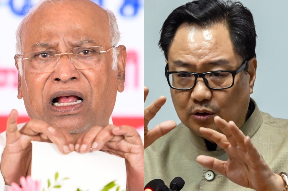 BJP files "strong complaint" against Mallikarjun Kharge over "terrorist" remarks on PM Modi, calls it MCC violation, demands apology