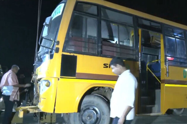 School bus returning from a picnic meets with accident in West Tripura; 3 injured