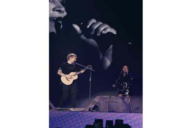 Ed Sheeran surprises Bengaluru fans with flawless Telugu, sings Devara's 'Chuttamalle' song with Shilpa Rao