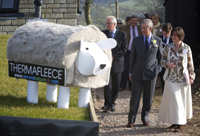 Royal visit for Second Nature