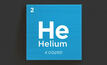 File photo: the elemental information for helium