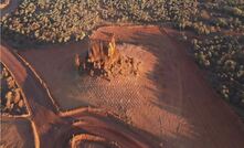 The first blast initiated in the stage 2 pit at the Wiluna West iron ore project.