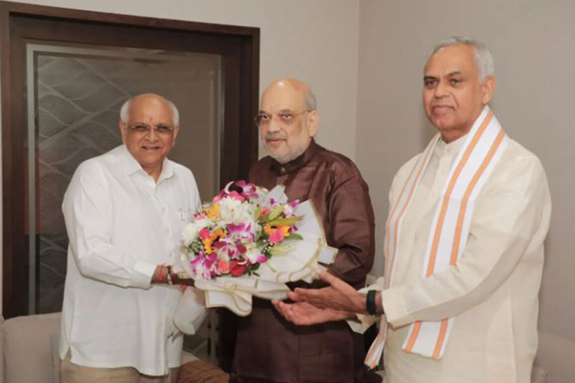 Gujarat Governor Devvrat, CM Patel extend wishes to Amit Shah on his 61st birthday