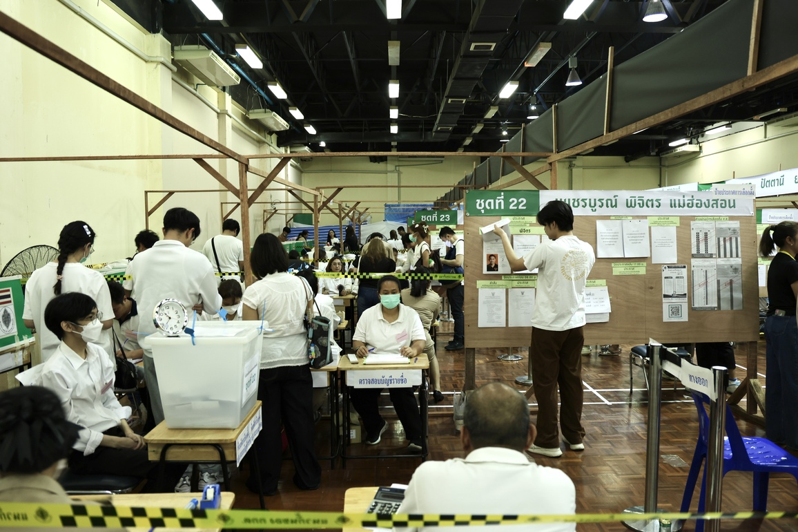 THAILAND-BANGKOK-HOUSE OF REPRESENTATIVES-ELECTION-EARLY VOTING