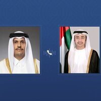 Abdullah bin Zayed offers condolences to Qatari PM & FM over helicopter crew martyrdom
