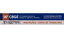 16º Congresso Brasileiro de Geologia e Engenharia Ambiental