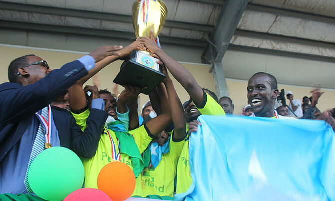 Puntland wins Somalia inter-state tourney Puntland wins Somalia inter-state tourney