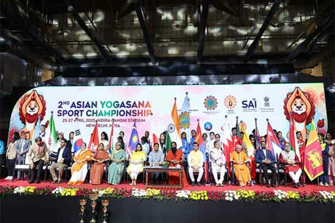 2nd Asian Yogasana Sport Championship kicks off in Delhi