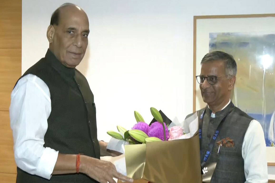 Rajnath Singh arrives in Sydney to boost defence ties