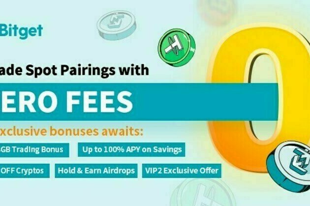 Bitget launches Zero Trading Fee campaign along with 1M BGB prize pool