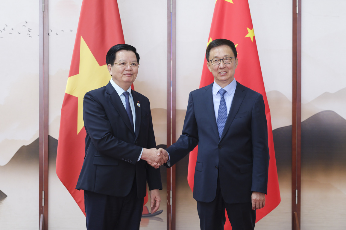 CHINA-GUANGXI-NANNING-HAN ZHENG-VIETNAM-DEPUTY PM-MEETING (CN)