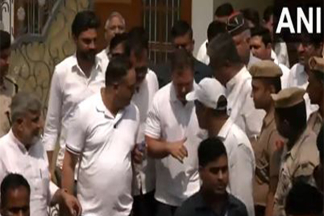"Their courage even in midst of immense grief is a message": Rahul Gandhi meets family of Navy officer killed in Pahalgam attack