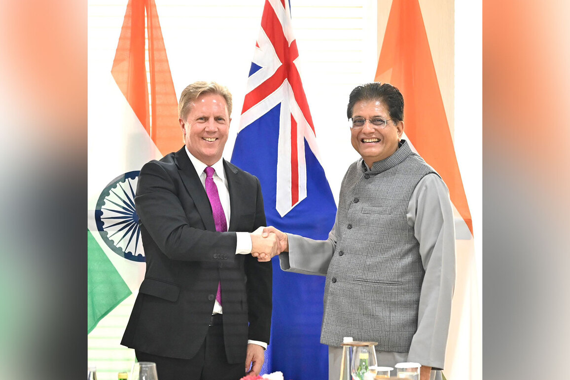 "Forward looking agreement, will allow students 2 year work visa," Piyush Goyal on FTA with New Zealand