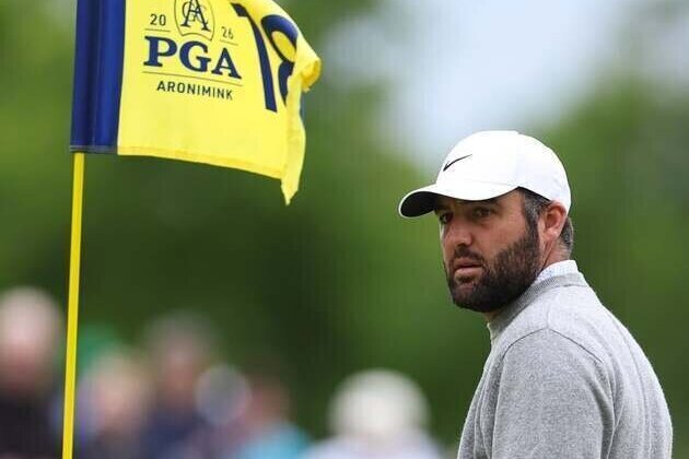 Golf Glance: Scottie Scheffler defends at PGA Championship; LPGA in Ohio