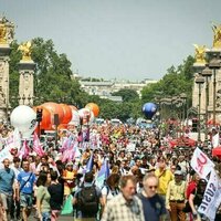 The history of strikes in union and political movements in France