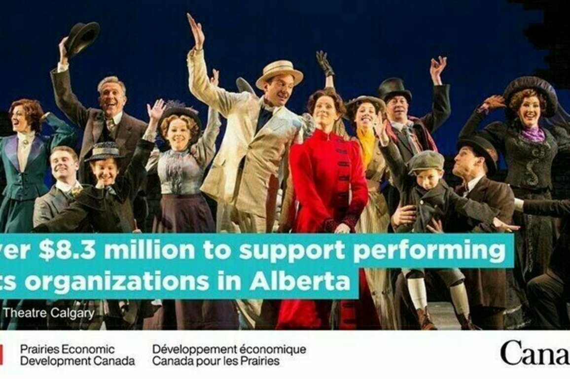 Minister Duguid announces federal investments to grow the performing arts sector in Alberta