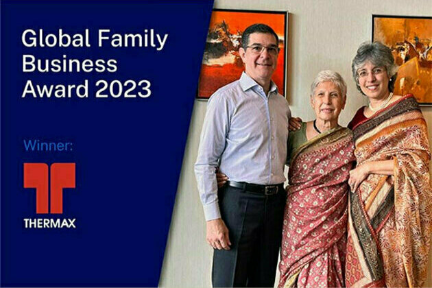 Thermax, from India, is the winner of the 2023 IMD Global Family Business Award
