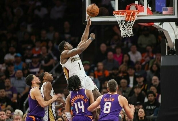 Pelicans' Zion Williamson, after triple-double, seeks encore vs. Suns