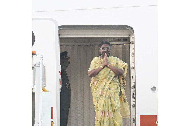 Murmu returns after historic Africa tour, calls Indian diaspora "cultural ambassadors"