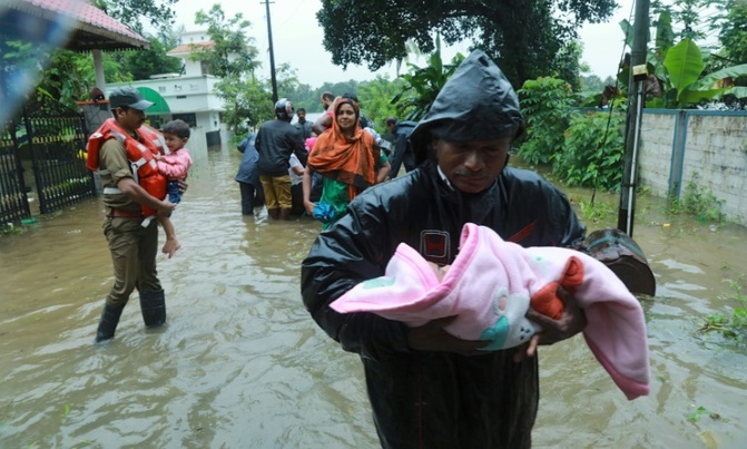 Flood toll rises to 77 in India's Kerala state Flood toll rises to 77 in India's Kerala state