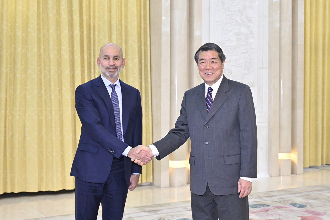 CHINA-BEIJING-HE LIFENG-ADIA-MEETING (CN)