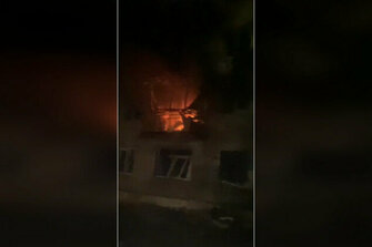 Ukrainian drones strike houses in western Russia 