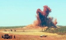  Blasting at the Roper Bar mine sometime in 2014 before owner Western Desert Resources folded