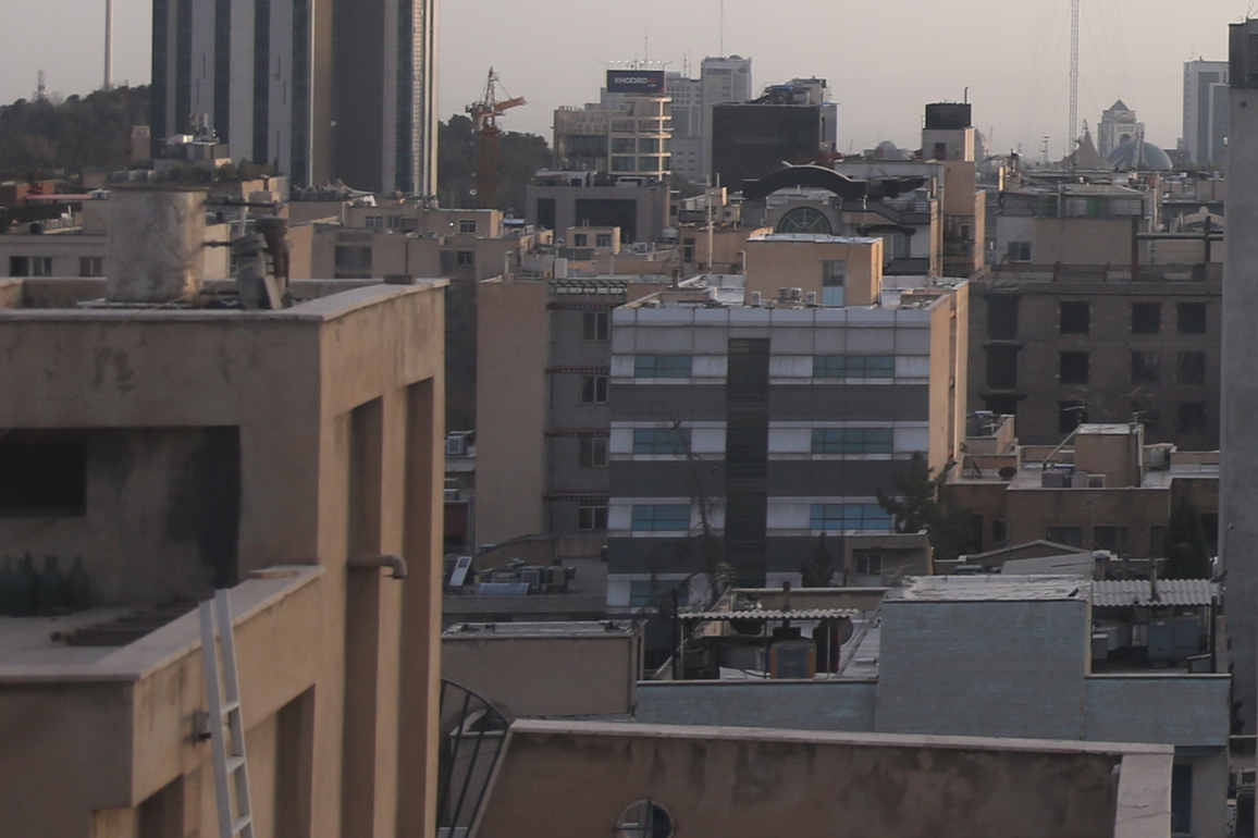 IRAN-TEHRAN-AIRSPACE CLOSED-VIEWS