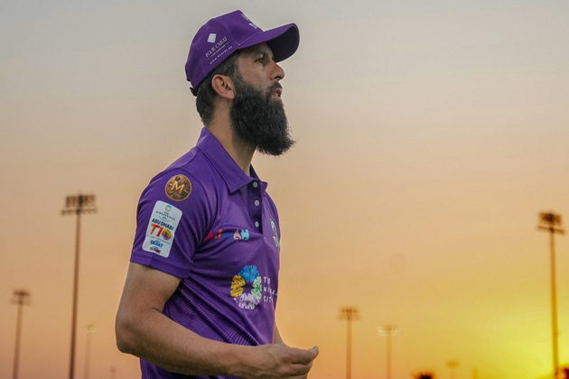 Abu Dhabi T10: Moeen Ali's late assault powers Ajman Titans to six-wicket win over Northern Warriors
