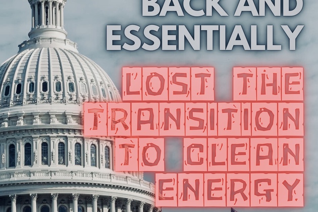 U.S. loses transition to clean energy with "big, beautiful bill": NYT