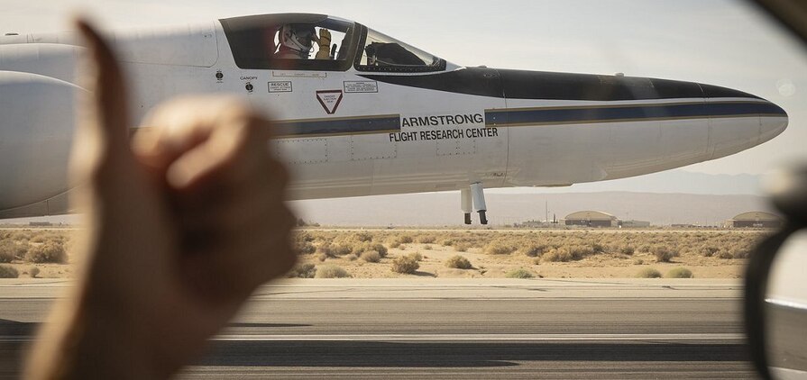 Espectrômetro foi instalado em um avião de pesquisas ER-2, que voa em grandes altitudes