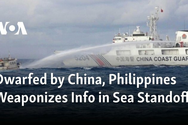Dwarfed by China, Philippines Weaponizes Info in Sea Standoff