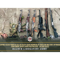 BLA fighters kill four Pakistani soldiers in Panjgur raid