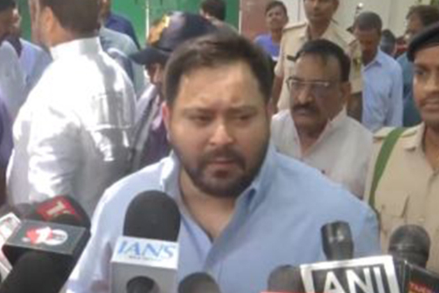 "...Jija aayog" RJD's Tejashwi Yadav takes another potshot at "family politics" of Nitish Kumar-led Bihar Govt