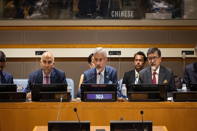 External Affairs Minister S Jaishankar on Saturday hosted a meeting of the BRICS Foreign Ministers in New York, highlighting the bloc's pivotal role in promoting multilateralism and constructive international engagement.