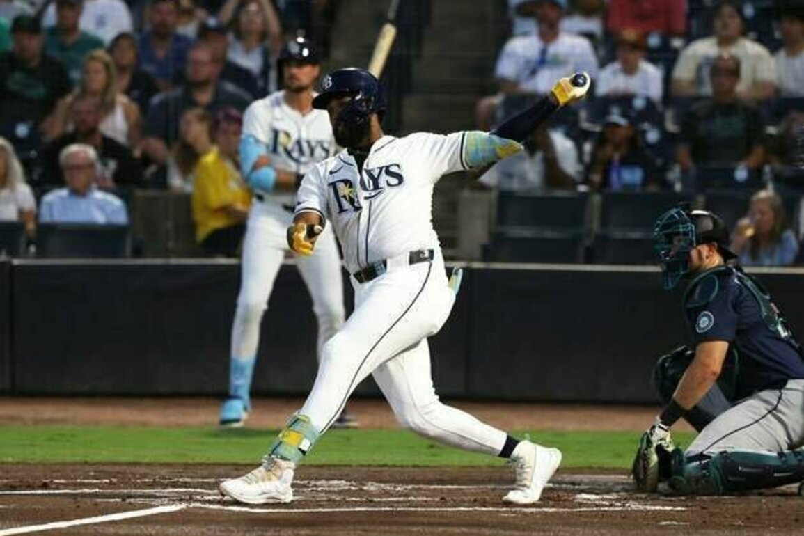 Junior Caminero, Rays having a blast in series against Mariners