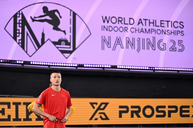 (SP)CHINA-NANJING-ATHLETICS-WORLD ATHLETICS INDOOR CHAMPIONSHIPS-TRIPLE JUMP-MEN