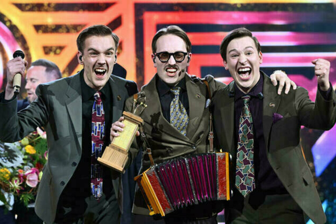 Sweden turns up Eurovision heat with wacky sauna song