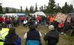 Tahltan Nation blockades proposed Fortune mine site