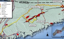 Atlantic Gold's Moose River gold project in Nova Scotia, Canada