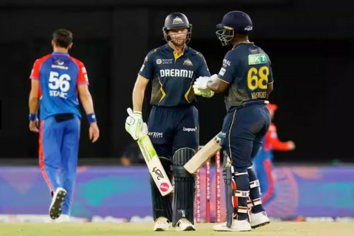 "A treat to watch...": GT skipper Gill on Buttler-Rutherford's match-winning stand