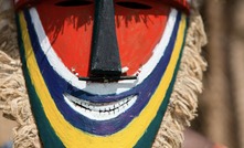 Cultural mask in PNG