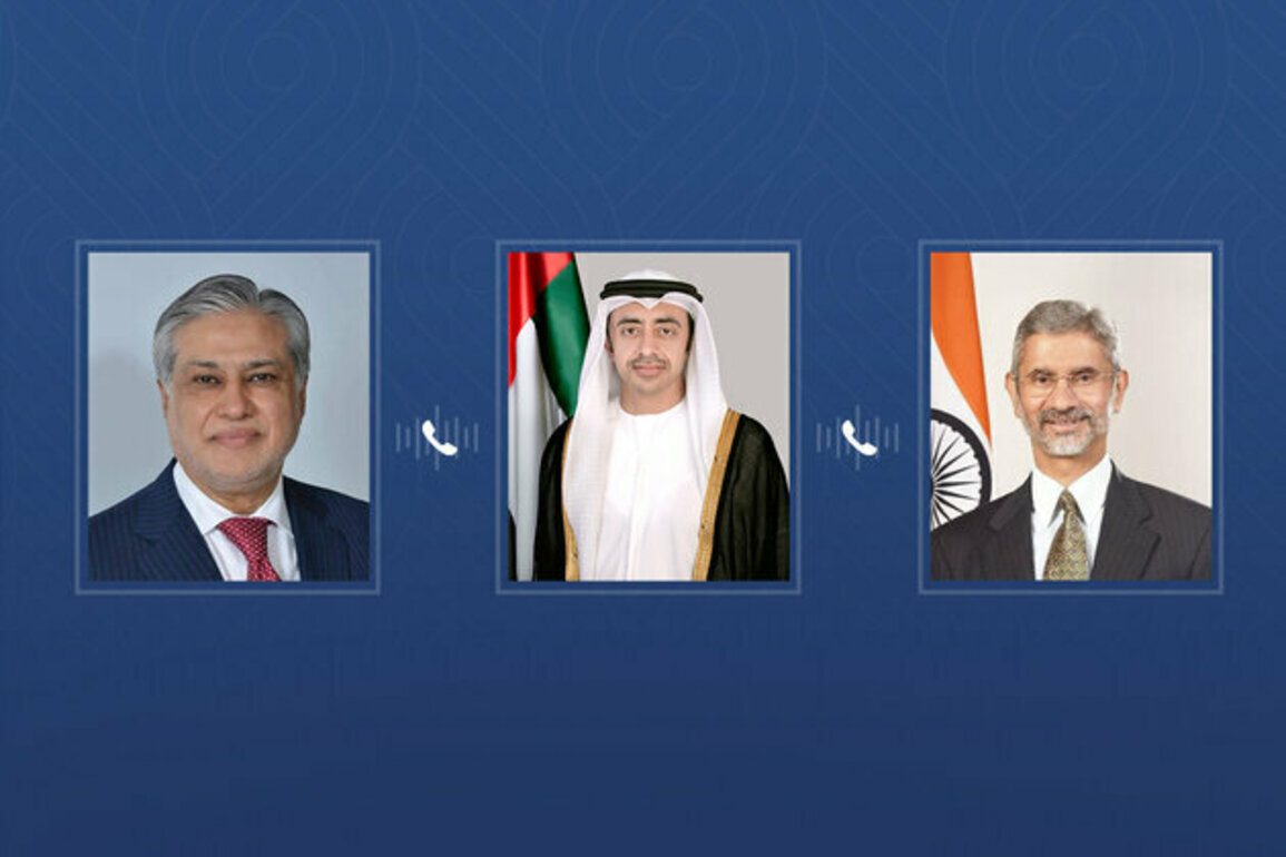 Abdullah bin Zayed holds phone calls to foreign ministers of India, Pakistan