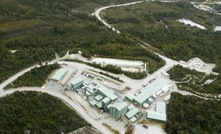 An aerial view of Henty on Tasmania's west coast